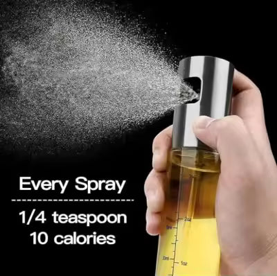 Glass Oil Spray Bottle Pump for Oil-Control Kitchen Olive Oil-Sprayer Pot Bottle Dispenser Gadget Cooking Tools For BBQ,Baking,Frying,Salad