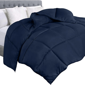 Soft Nevy Quilted Razai with Corner Tabs