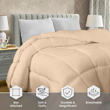 Soft Skin Quilted Razai with Corner Tabs