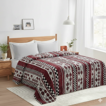 Summer Ac Blanket Luxury Stuff(Meron White Motarway)