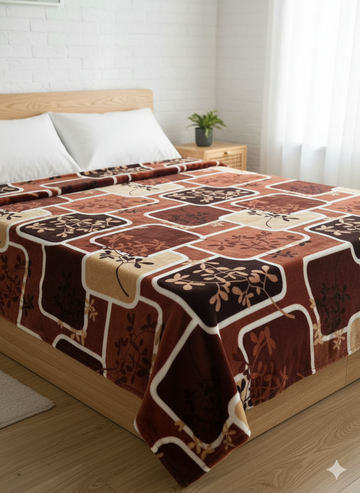 Summer Ac Blanket Luxury Stuff(Brown Butterfly Box)