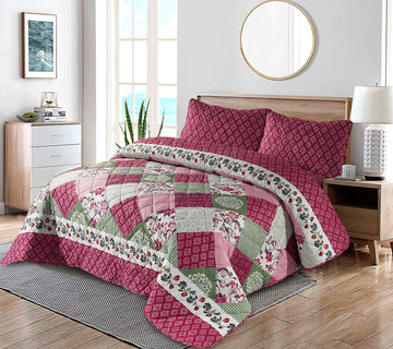 6Pc Printed Comforter Set imported
