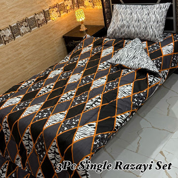 3PC Single Vicky Razai Set
