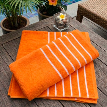 COTTON Velvet TOWEL (30x60)Orange