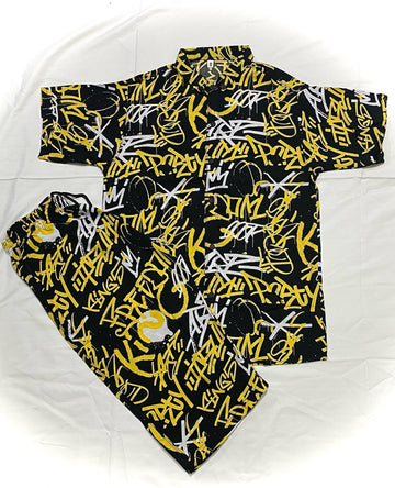 imported Men's Shorts And Shirt