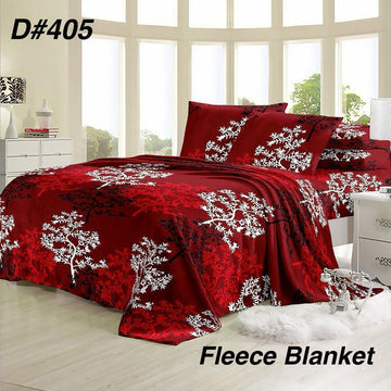 Summer Ac Blanket Luxury Stuff(Red White Tree)