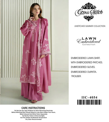 Summer Bloom – Embroidered Lawn