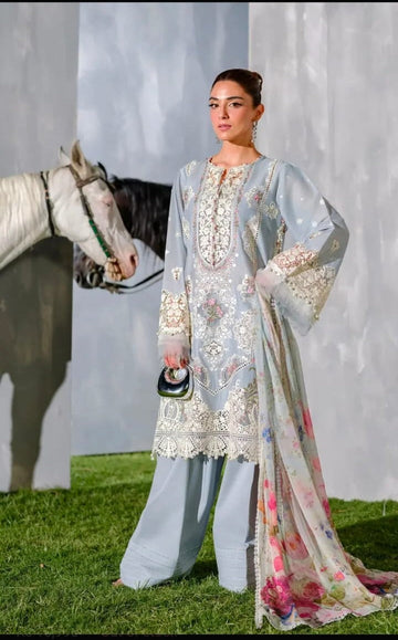 Summer Bloom – Embroidered Lawn