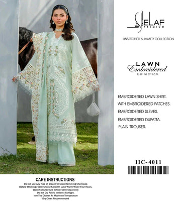 Summer Bloom – Embroidered Lawn