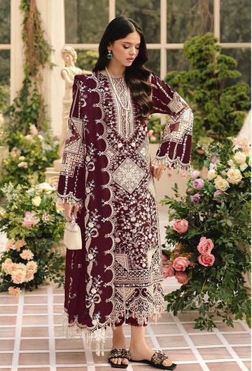 BIN ILYAS | UNSTITCHED LAWN 3PC MR 121