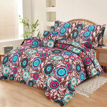7Pc Printed Comforter Set
