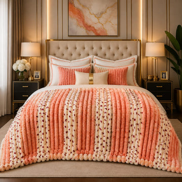 LUXURY PUFFY SUMMER AC COMFORTER BW 010