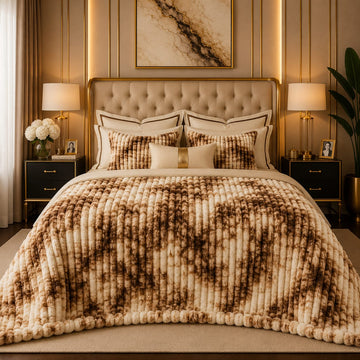 LUXURY PUFFY SUMMER AC COMFORTER BW 013