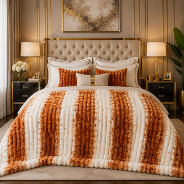 LUXURY PUFFY SUMMER AC COMFORTER BW 02