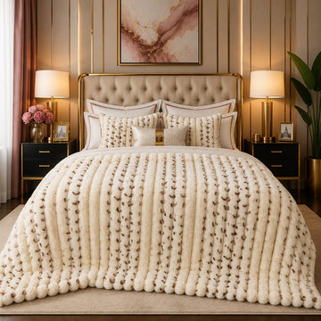 LUXURY PUFFY SUMMER AC COMFORTER BW 06