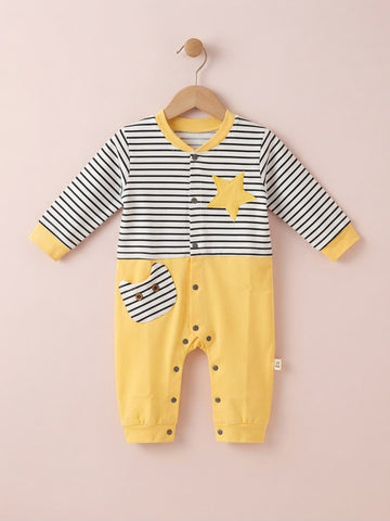 Newborn Baby Unisex Flannel Rompers Jumpsuit
