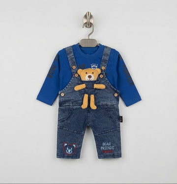 Newborn Baby Unisex Flannel Rompers Jumpsuit