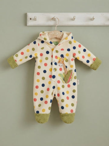 Newborn Baby Unisex Flannel Rompers Jumpsuit