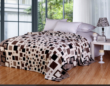 Summer Ac Blanket Luxury Stuff(Brown White Box)