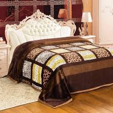Summer Ac Blanket Luxury Stuff(brown square motif)