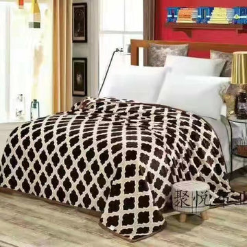 Summer Ac Blanket Luxury Stuff(Brown Laria)